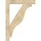 Ekena Millwork Funston Block Rough Sawn Bracket, Douglas Fir, 4"W x 32"D x 44"H BKT04X32X44FST05RDF - alternate 3